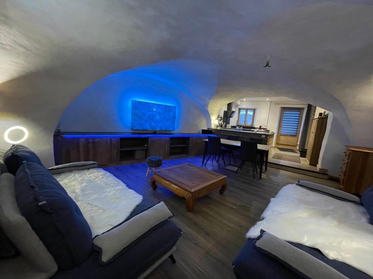 Maison Stabatio Appartement Pierre Le Monêtier-les-Bains Kültér fotó